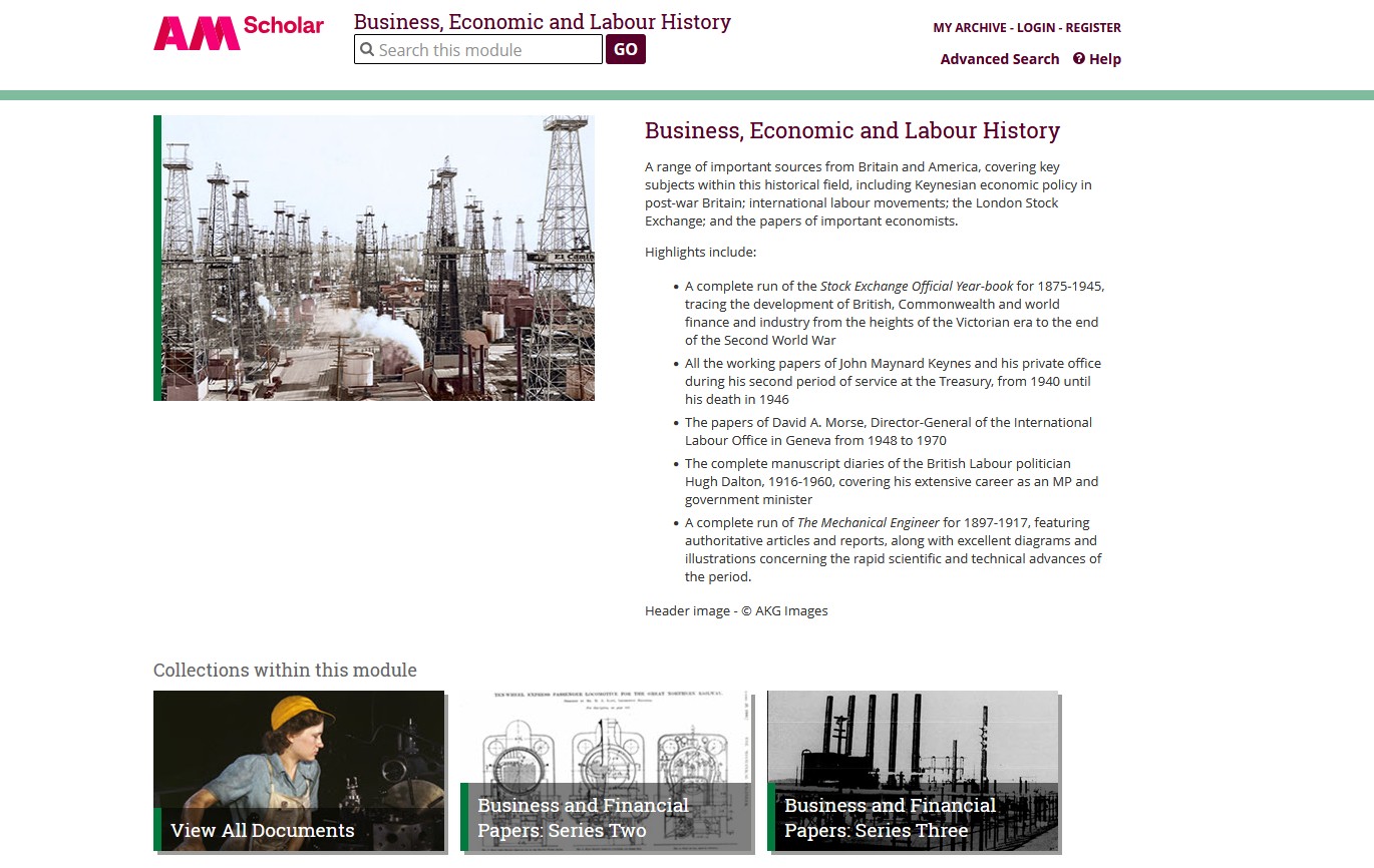 Business, Economic and Labour History